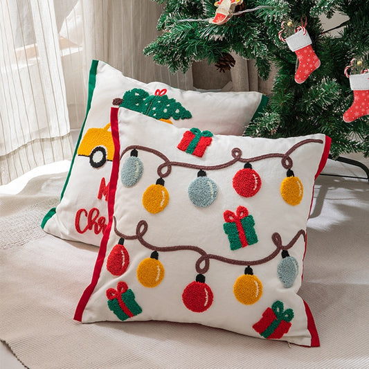 Cheerful Christmas Joy Pillow Covers 28.99 JUPITER GIFT