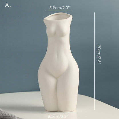 Ceramic Lady Body Art Vases 31.99 JUPITER GIFT