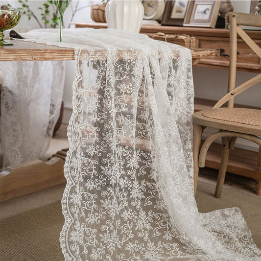 Dimensional Lace Embroidery Tablecloth 24.99 JUPITER GIFT