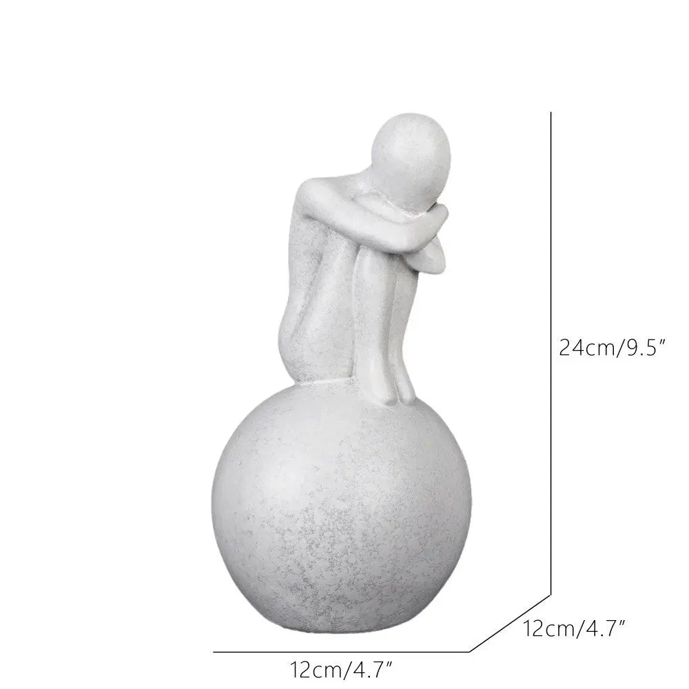 Abstract Character Resin Figurines 52.99 JUPITER GIFT
